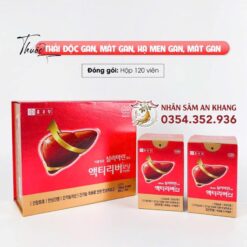 Viên Uống Bổ Gan Chong Kun Dang Hàn Quốc Hộp 120 Viên