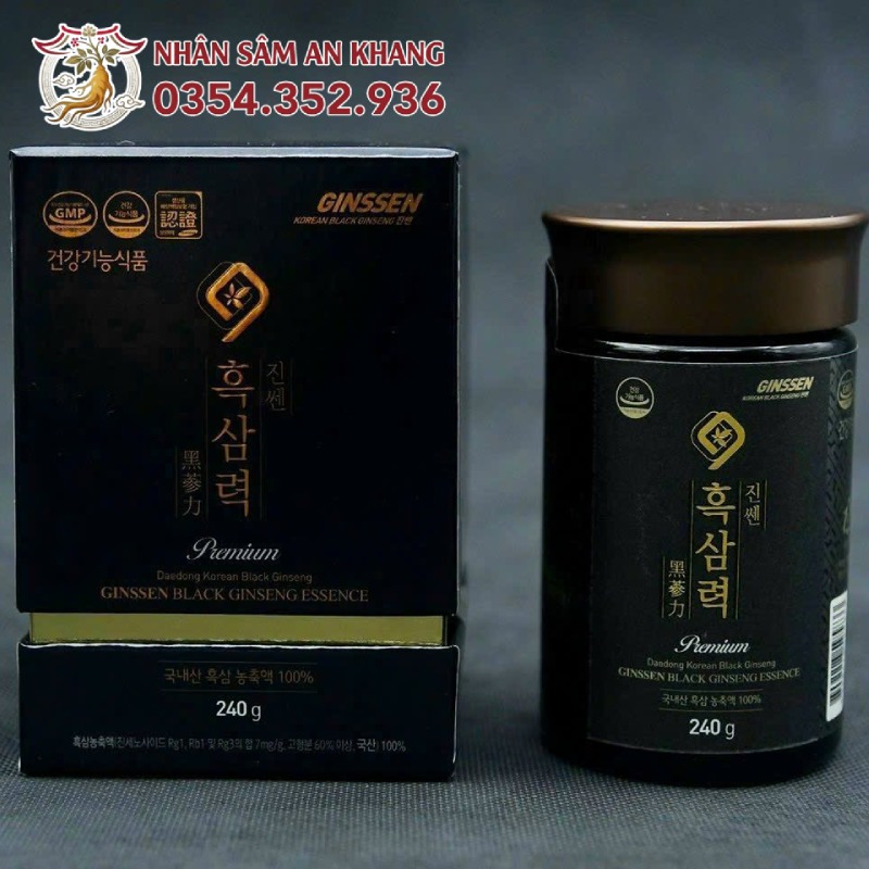 Cao Hắc Sâm Daedong Cao Cấp Lọ 240G 13 Cao hac sam daedong 10
