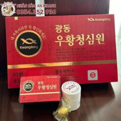 An Cung Ngưu Hoàng Hoàn Tổ Kén Kwangdong Hộp 10 Viên