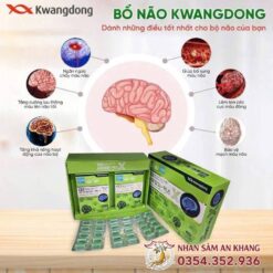 Viên Uống Bổ Não Tăng Cường Trí Nhớ Kwangdong 120 Viên 5 an cung kwangdong dang vi 2