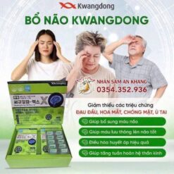 Viên Uống Bổ Não Tăng Cường Trí Nhớ Kwangdong 120 Viên 4 an cung kwangdong dang vi 6