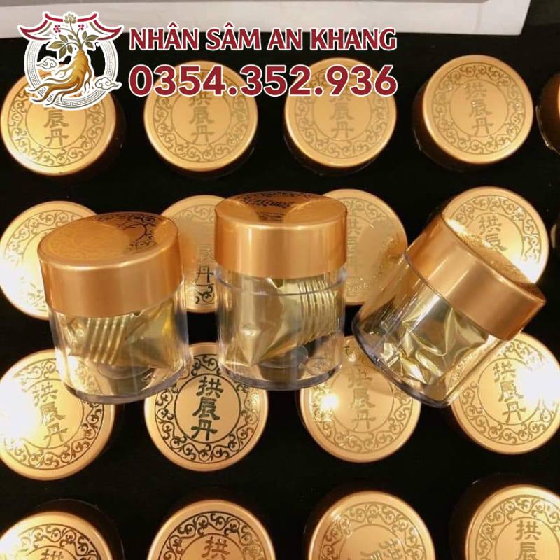 An Cung Ngưu Hoàng Hoàn Goryeo Hộp Gỗ 50 Viên 10 an cung nguu hoang hoan 50 vien 4