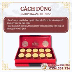 an cung samjin 10 vien