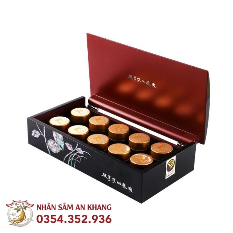 An Cung Ngưu Hoàng Hoàn Tổng Thống Samdawon Hộp 10 Viên 14 an cung tong thong samdawon 10 vien 8