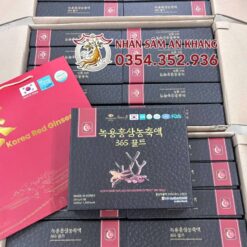 Cao Hồng Sâm Nhung Hươu Goryo 365 Gold (2 lọ x 250gr)
