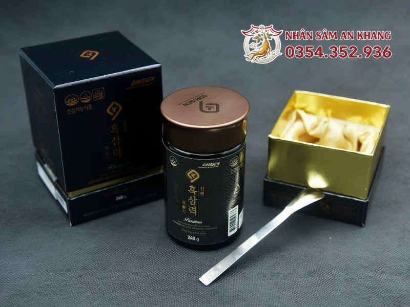 Cao Hắc Sâm Daedong Cao Cấp Lọ 240G 12 cao hac sam daedong