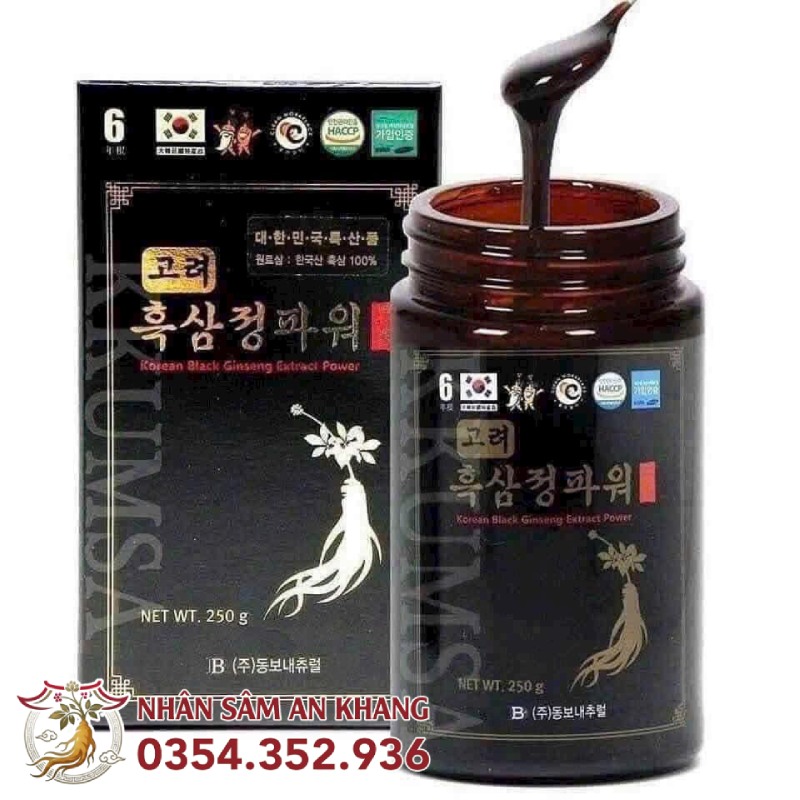 Cao Hắc Sâm Dongbo Nội Địa Hộp 4 Lọ x 250g 16 cao hac sam dongbo noi dia 10