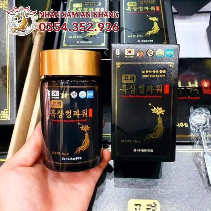 Cao Hắc Sâm Dongbo Nội Địa Hộp 4 Lọ x 250g 14 cao hac sam dongbo noi dia 7