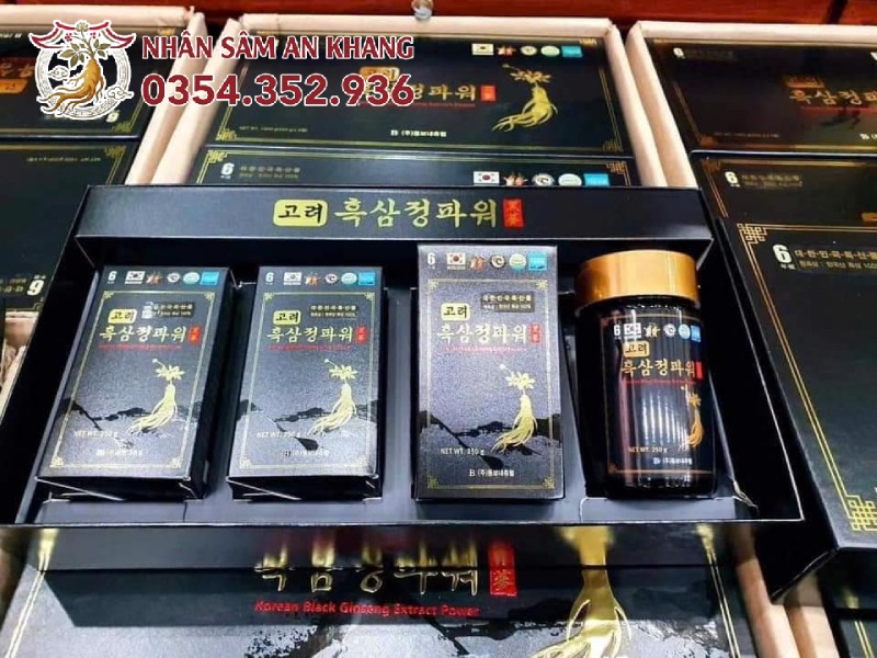 Cao Hắc Sâm Dongbo Nội Địa Hộp 4 Lọ x 250g 17 cao hac sam dongbo noi dia 8