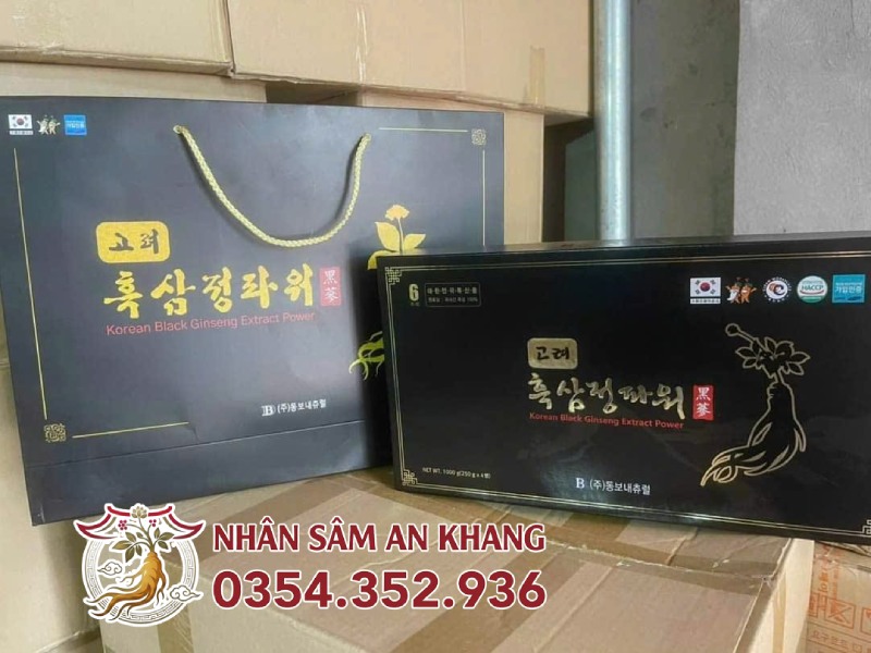 Cao Hắc Sâm Dongbo Nội Địa Hộp 4 Lọ x 250g 18 cao hac sam dongbo noi dia 9