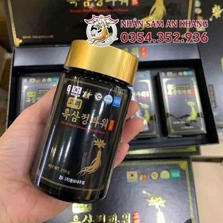 Cao Hắc Sâm Dongbo Nội Địa Hộp 4 Lọ x 250g 21 cao hac sam dongbo noi dia