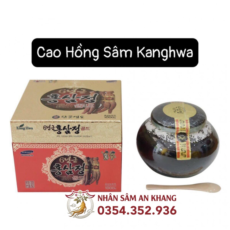 Cao Hồng Sâm Kanghwa Gold Hũ 1KG 14 cao hong sam kanghwa 1kg 6
