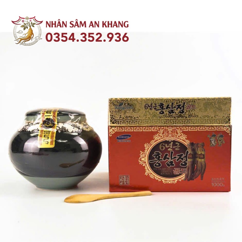 Cao Hồng Sâm Kanghwa Gold Hũ 1KG 12 cao hong sam kanghwa 1kg 8