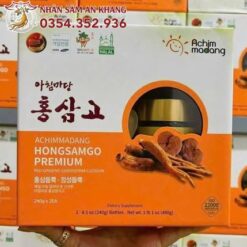 Cao Hồng Sâm Linh Chi Achimmadang Hộp 2 Lọ x 240G