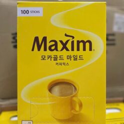 Cà Phê Hòa Tan Maxim Mocha Gold Mild Hộp 100 Gói