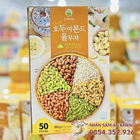 Bột Ngũ Cốc Dinh Dưỡng Mix Hạt Dẻ Damtuh Hộp 50 Gói 8 ngu coc mix hat de damtuh 3