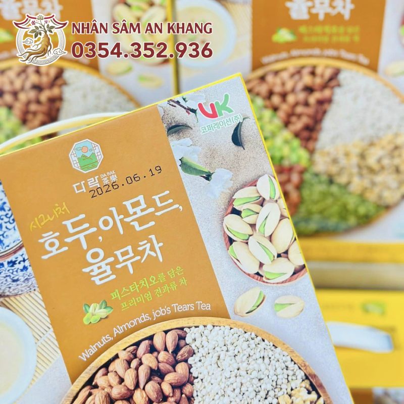 Bột Ngũ Cốc Dinh Dưỡng Mix Hạt Dẻ Damtuh Hộp 50 Gói 10 ngu coc mix hat de damtuh 8