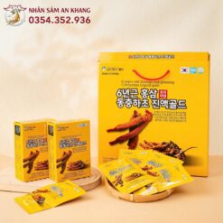 Nước Hồng Sâm Đông Trùng Hạ Thảo Nonghyup Hộp 70Ml x 30 Gói