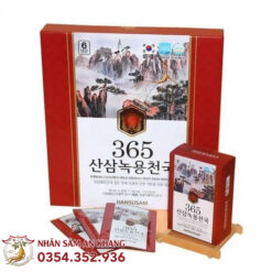 Nước Hồng Sâm Nhung Hươu Hansusam 365 50ml x 30 Gói 1 365 hansusam 8