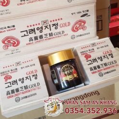 Cao Linh Chi Youngji Hộp Gỗ Trắng 3 Lọ x 120G