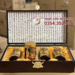 Cao Hồng Sâm Kanghwa Hộp Gỗ 4 Lọ x 250G