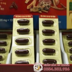 Viên Đạm Hồng Sâm Linh Chi Nhung Hươu Đông Trùng KGF 120 Viên 5 dam hong sam linh chi nhung huou 8