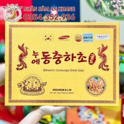 Nước Đông Trùng Hạ Thảo KLM Pocheon Hộp 60 Gói x 30ml