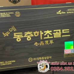 Nước Đông Trùng Hạ Thảo KangHwa Hộp Gỗ Đen 60 Gói 6 dong trung ha thao hop go den dream 7