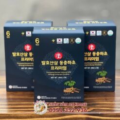 Nước Sâm Núi Đông Trùng Hạ Thảo Lên Men 50ml x 30 Gói 5 hong sam nui dong trung len men 2