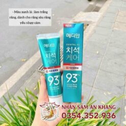 Kem Đánh Răng Median Dental IQ 93% Hàn Quốc 3 kem danh ranh 93 4