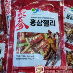 Kẹo Dẻo Hồng Sâm CW Korea Red Ginseng Jelly 160g