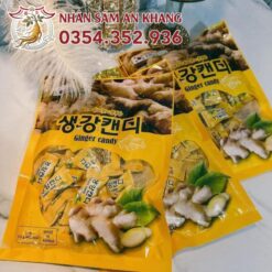 Kẹo Gừng Hàn Quốc Ginger Candy 210g 4 keo gung han quoc ginger 6
