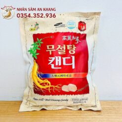 Kẹo Hồng Sâm Không Đường Trắng Hàn Quốc 500g