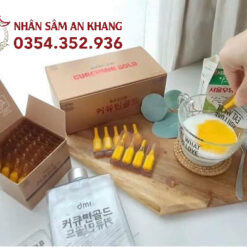 Tinh Nghệ Nano Curcumin Gold Golden Gift Hộp 100 Tép 6 nghe nano cucumin 100 tep 2