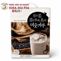 Bột Ngũ Cốc Mè Đen Đậu Đen Gạo Lứt Hộp 40 Gói 1 ngu coc me den 2