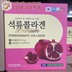 Nước Collagen Lựu Hàn Quốc KGF Premium 60 Gói x 50Ml 2 nuoc collagen luu kgf 7