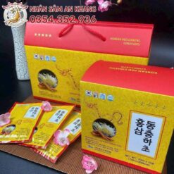 Nước Hồng Sâm Đông Trùng Hạ Thảo Daesan 70ml x 10 Gói 5 nuoc hac sam dong trung ha thao daesan