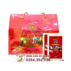 Nước Hồng Sâm Bio Apgold Hộp 30 Gói x 70ml