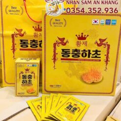 Nước Đông Trùng Hạ Thảo Hoàng Đế 30 Gói x 50Ml 4 nuoc hong sam dong trung ha thao hoang de
