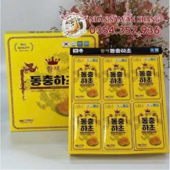Nước Đông Trùng Hạ Thảo Hoàng Đế 30 Gói x 50Ml 6 nuoc hong sam dong trung ha thao hoang de 3