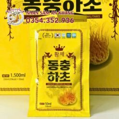 Nước Đông Trùng Hạ Thảo Hoàng Đế 30 Gói x 50Ml 2 nuoc hong sam dong trung ha thao hoang de 7