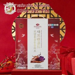 Nước Hồng Sâm Đông Trùng Saffron Hộp 60 Gói x 70ml 8 nuoc hong sam dong trung saffron 11