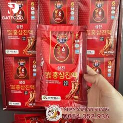 Nước Hồng Sâm Hoàng Gia Samjin 30 Gói x 70ml 4 nuoc hong sam hoang gia