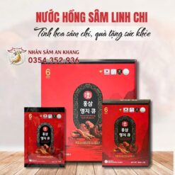 Nước Hồng Sâm Linh Chi Hàn Quốc 50ml x 30 Gói