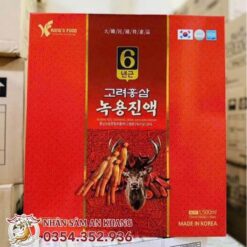 Nước Hồng Sâm Nhung Hươu Kang Food 30 Gói x 50ml