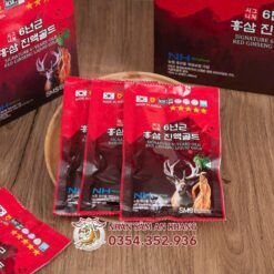 Nước Hồng Sâm Nhung Hươu SMS Bio Pharm 70ml x 20 Gói 5 nuoc hong sam nhung huou nonghyup