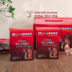 Nước Hồng Sâm Nhung Hươu SMS Bio Pharm 70ml x 20 Gói 3 nuoc hong sam nhung huou nonghyup 3