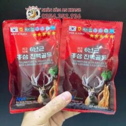 Nước Hồng Sâm Nhung Hươu SMS Bio Pharm 70ml x 20 Gói 4 nuoc hong sam nhung huou nonghyup 6