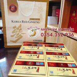 Nước Hồng Sâm Pocheon 100% Hộp 30 Gói x 80ml 13 nuoc hong sam pocheon 100 6