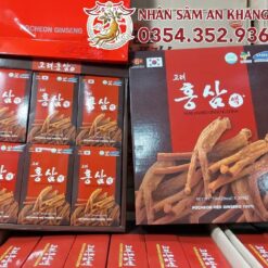 Nước Hồng Sâm Pocheon 6 Năm Tuổi Hộp 30 Gói x 70ml 4 nuoc hong sam pocheon 4